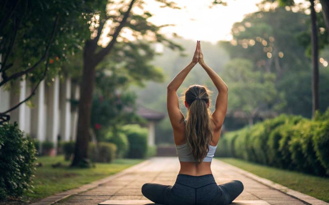 Stretching femme