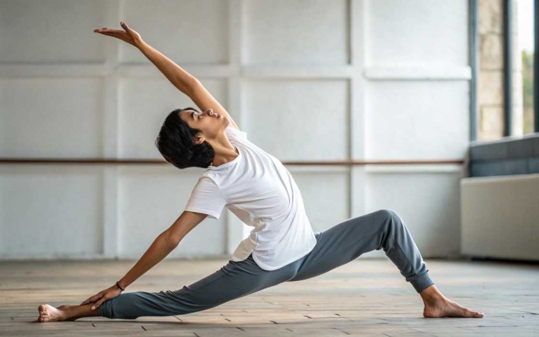 Stretching position